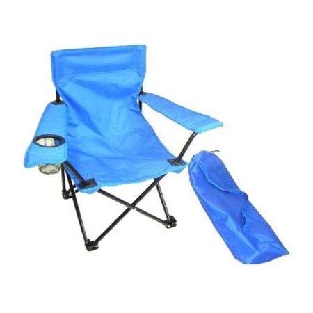 GRILLGEAR Folding Camp Chair with Matching Bag- Blue GR940224
